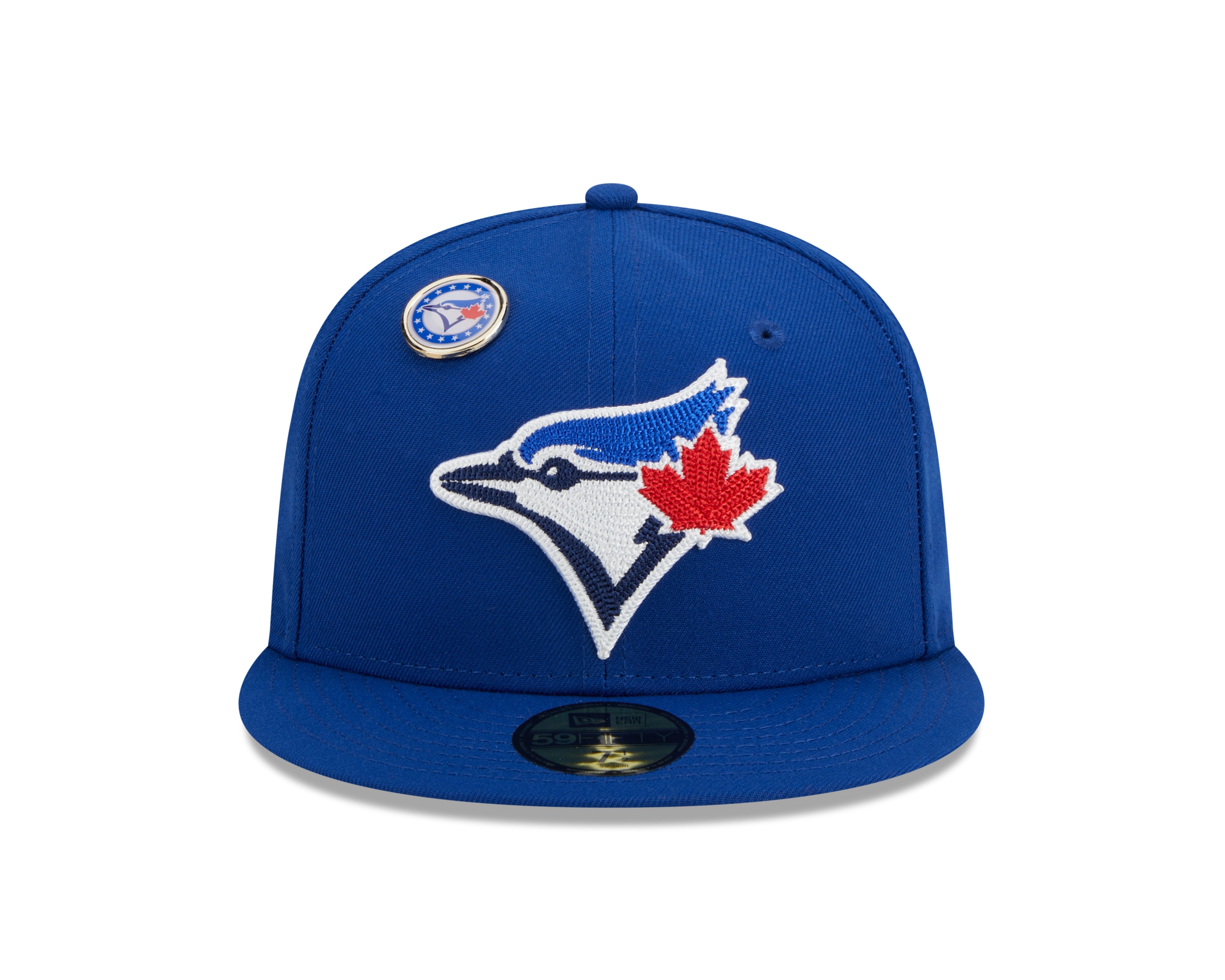 Toronto Blue Jays MLB New Era Men's Navy 59Fifty E3 Pin Fitted Hat