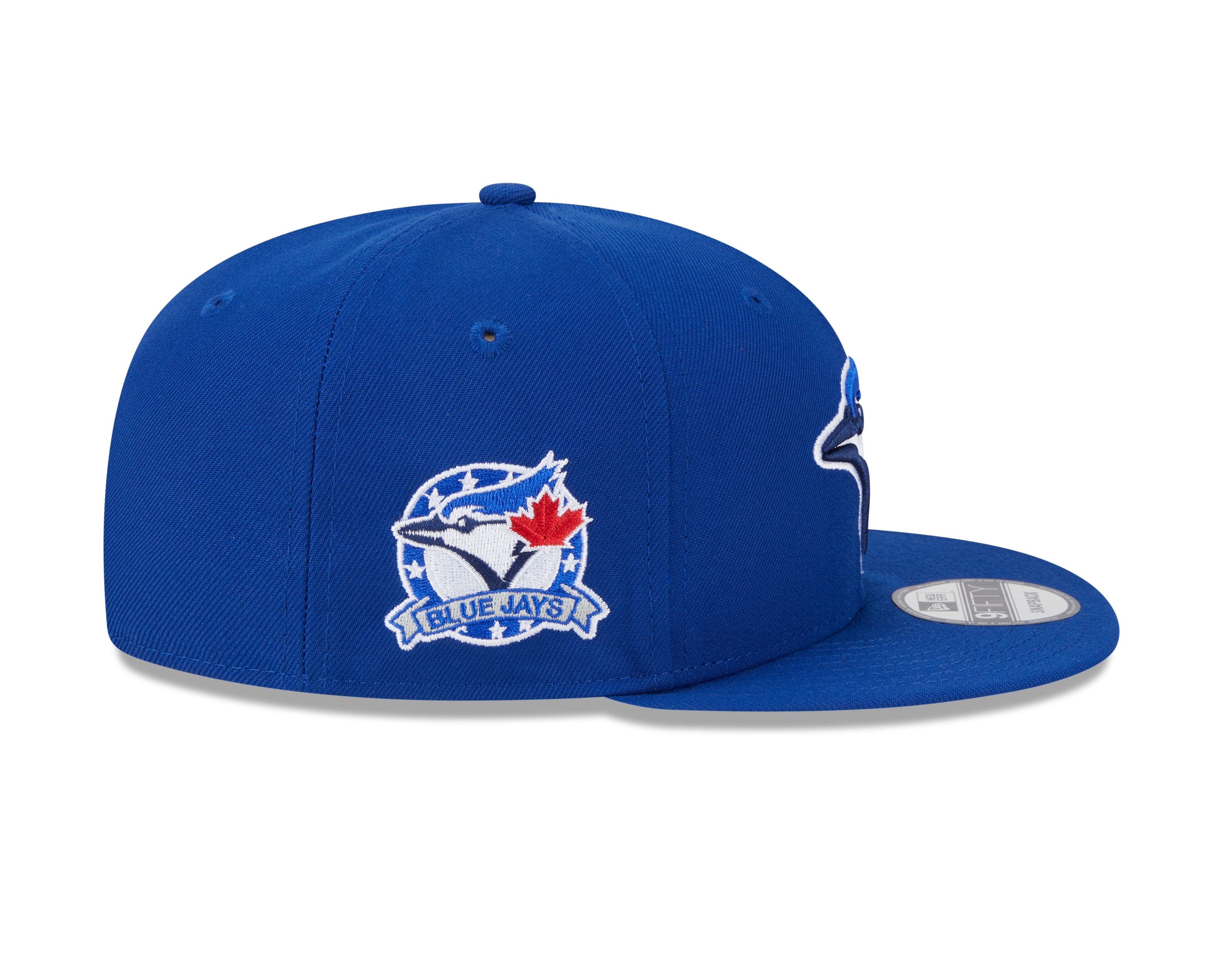 Toronto Blue Jays MLB New Era Royal 9Fifty E3 Two Patch Snapback pour hommes