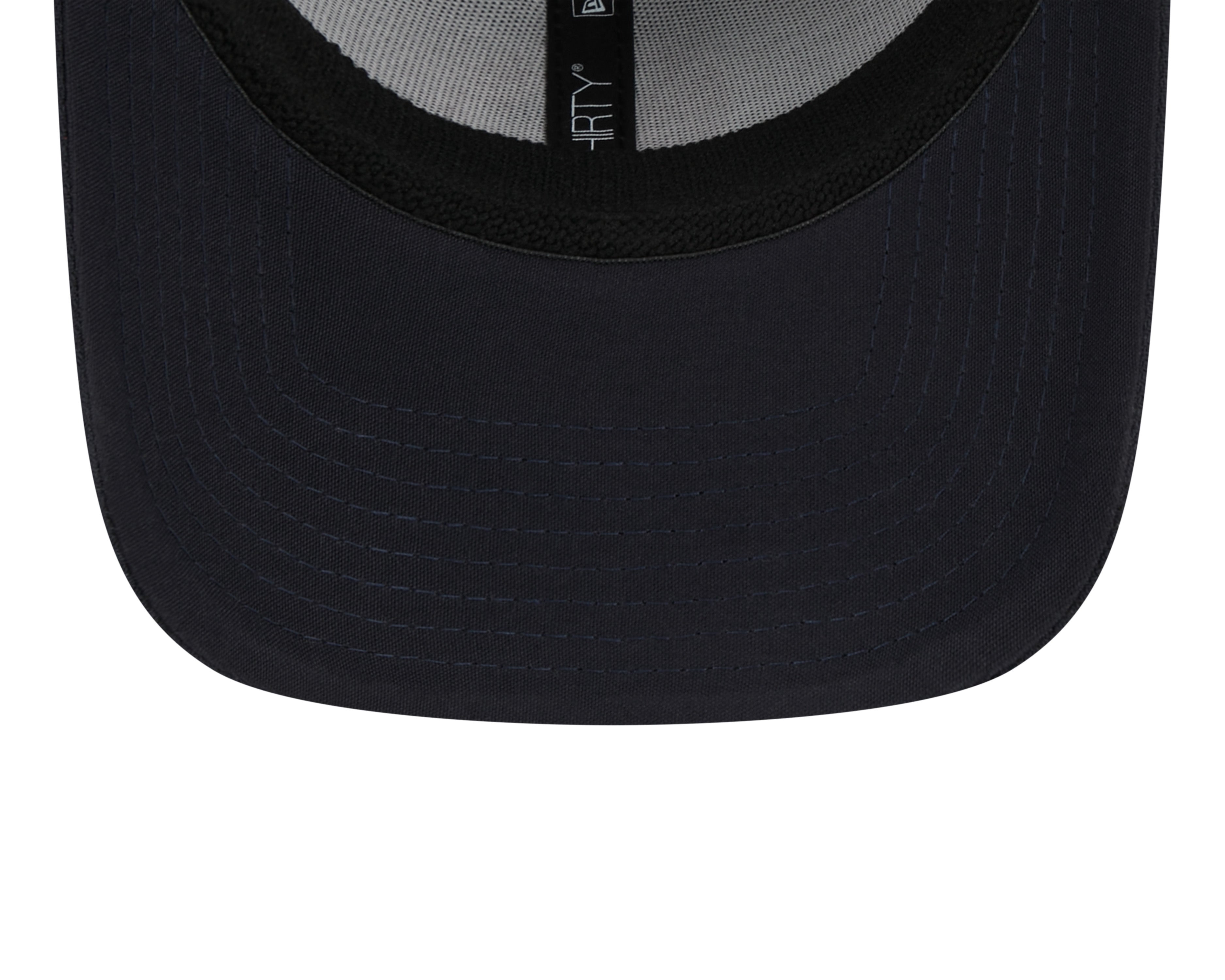 New York Yankees MLB New Era Casquette extensible classique 39Thirty Team gris/bleu marine pour hommes