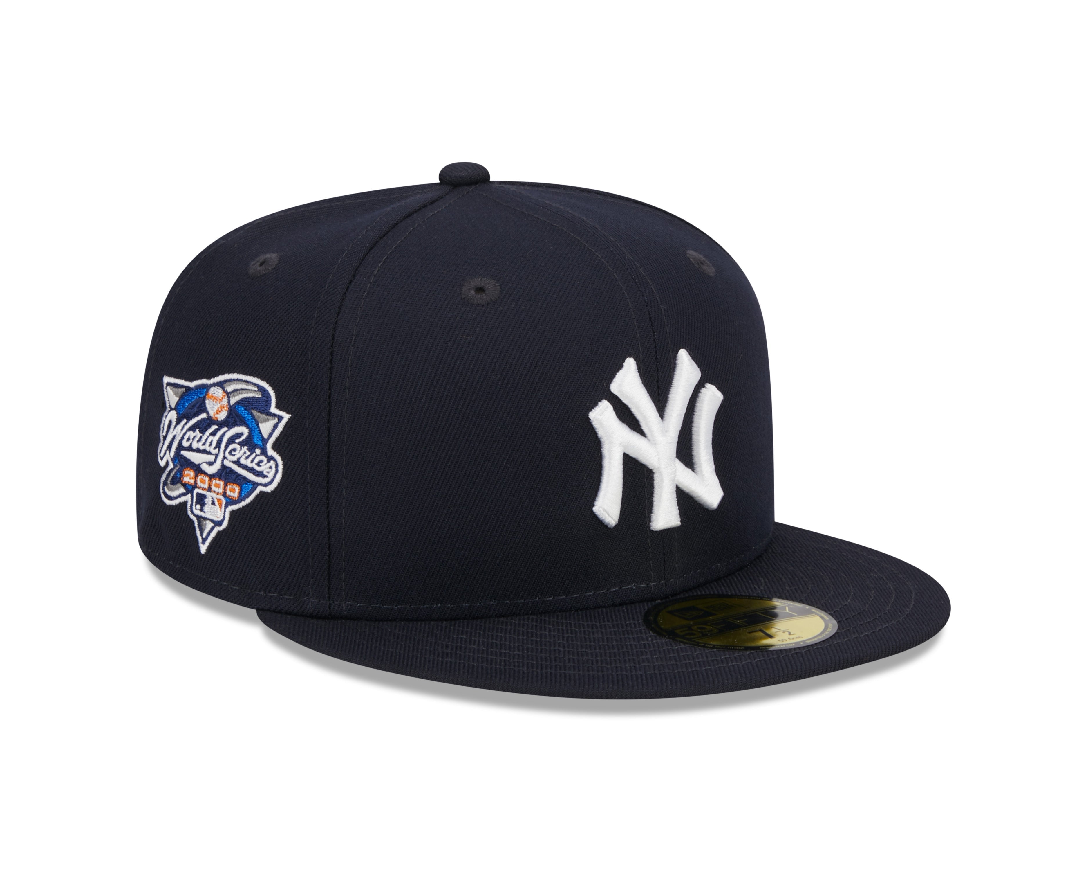 New York Yankees MLB New Era Casquette ajustée bleu marine 59Fifty 2000 World Series pour hommes