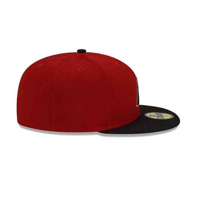 Arizona Diamondbacks MLB New Era Men's Maroon 59Fifty Authentic Collection Fitted Hat