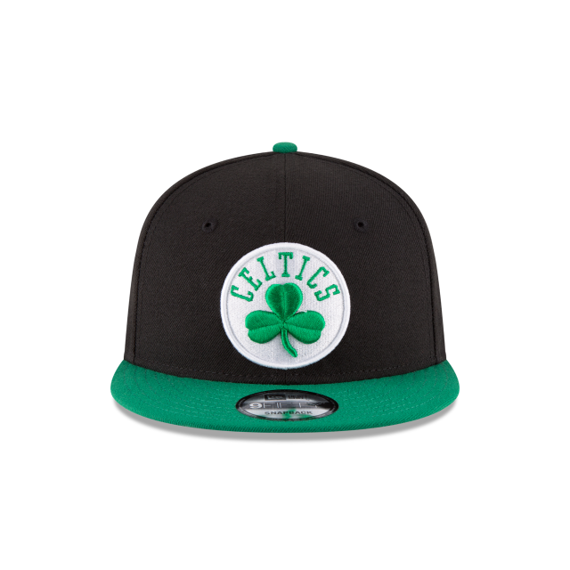 Boston Celtics NBA New Era Men's Black/Green 9Fifty 2 Tone Snapback