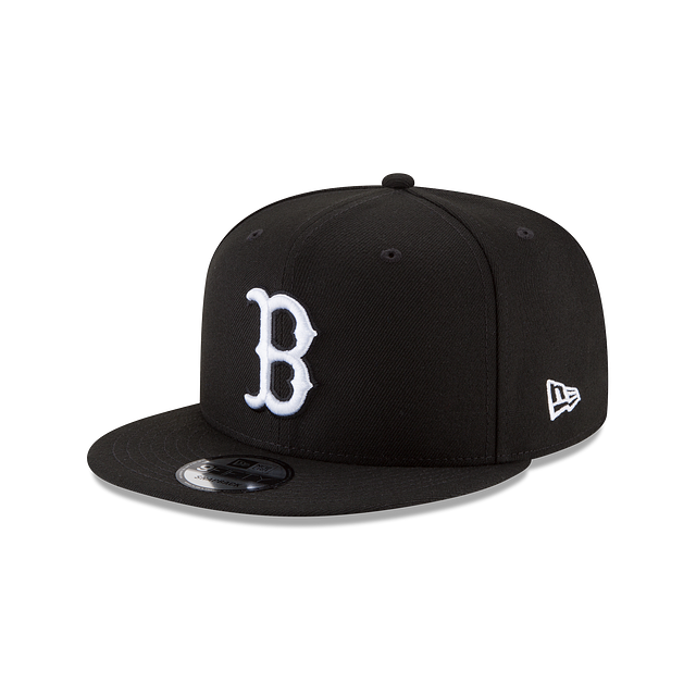 Boston Red Sox MLB New Era Men's Black/White 9Fifty Snapback