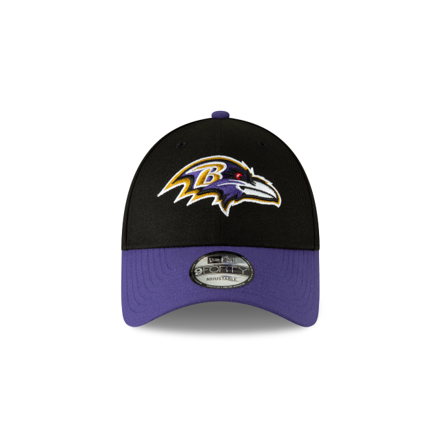 Baltimore Ravens NFL New Era Casquette réglable 9Forty The League noir/violet pour hommes