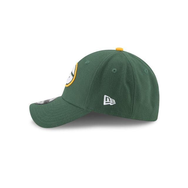 Green Bay Packers NFL New Era Casquette ajustable verte 9Forty The League pour hommes