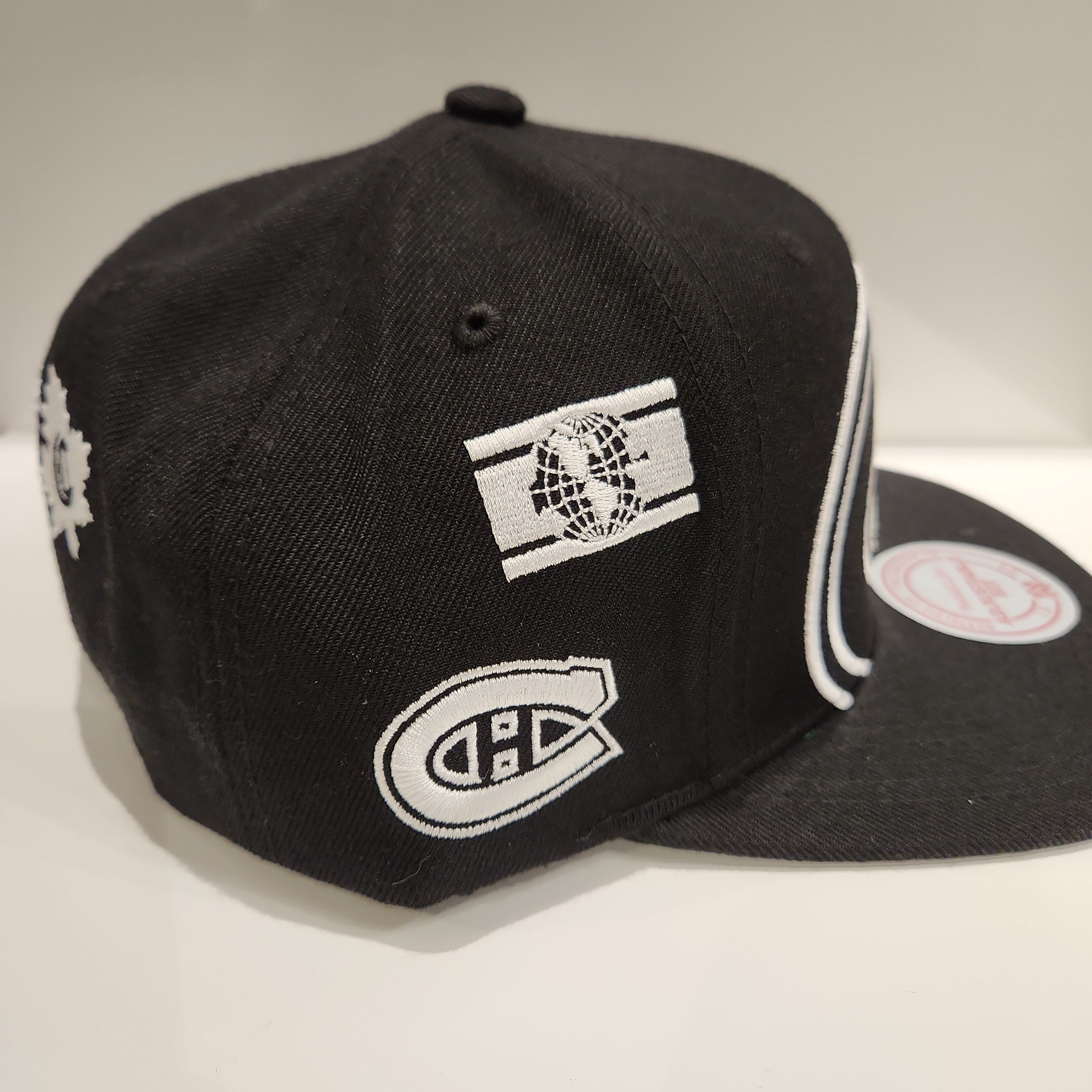 Montreal Canadiens NHL Mitchell & Ness Men's Black/White Night Snapback