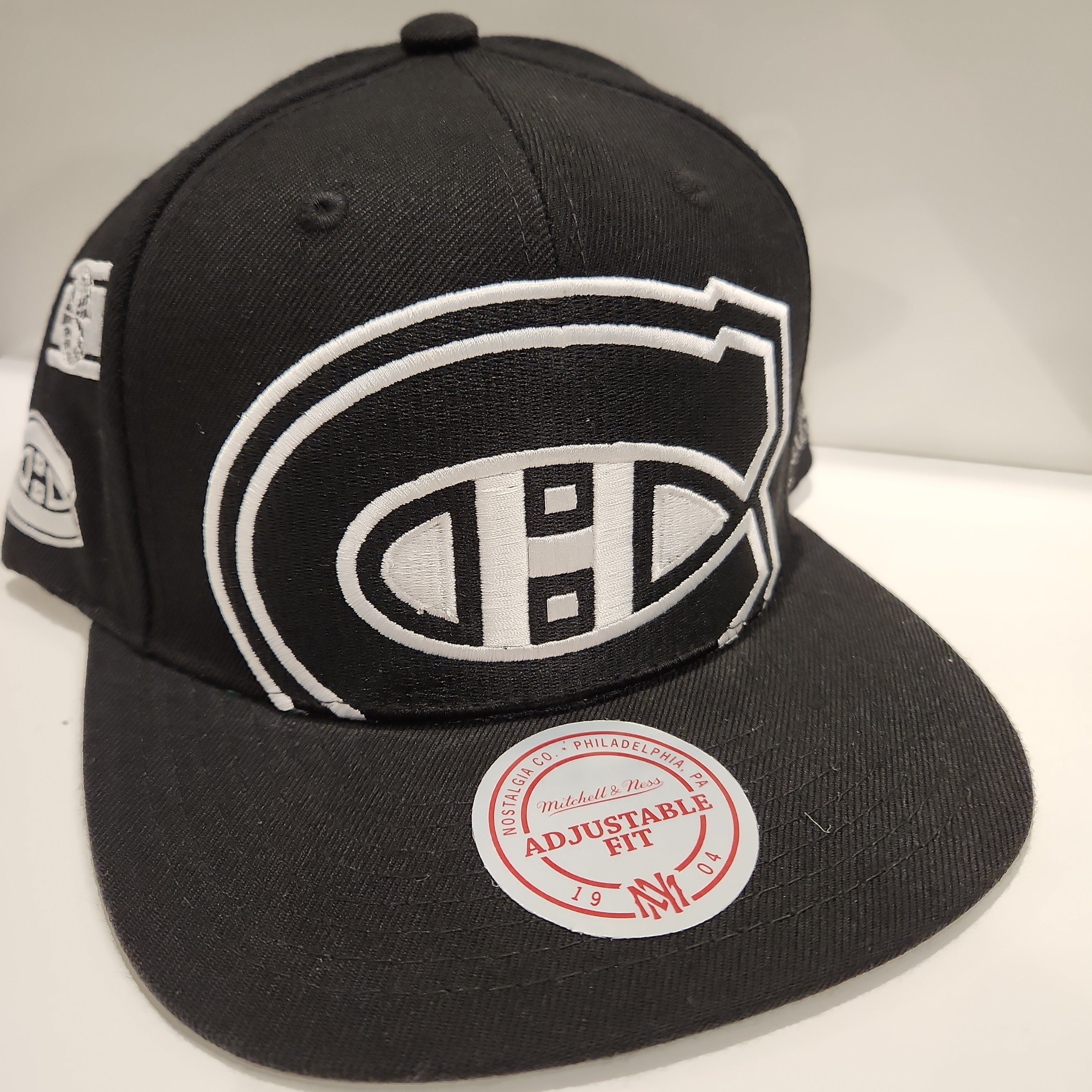 Montreal Canadiens NHL Mitchell & Ness Men's Black/White Night Snapback