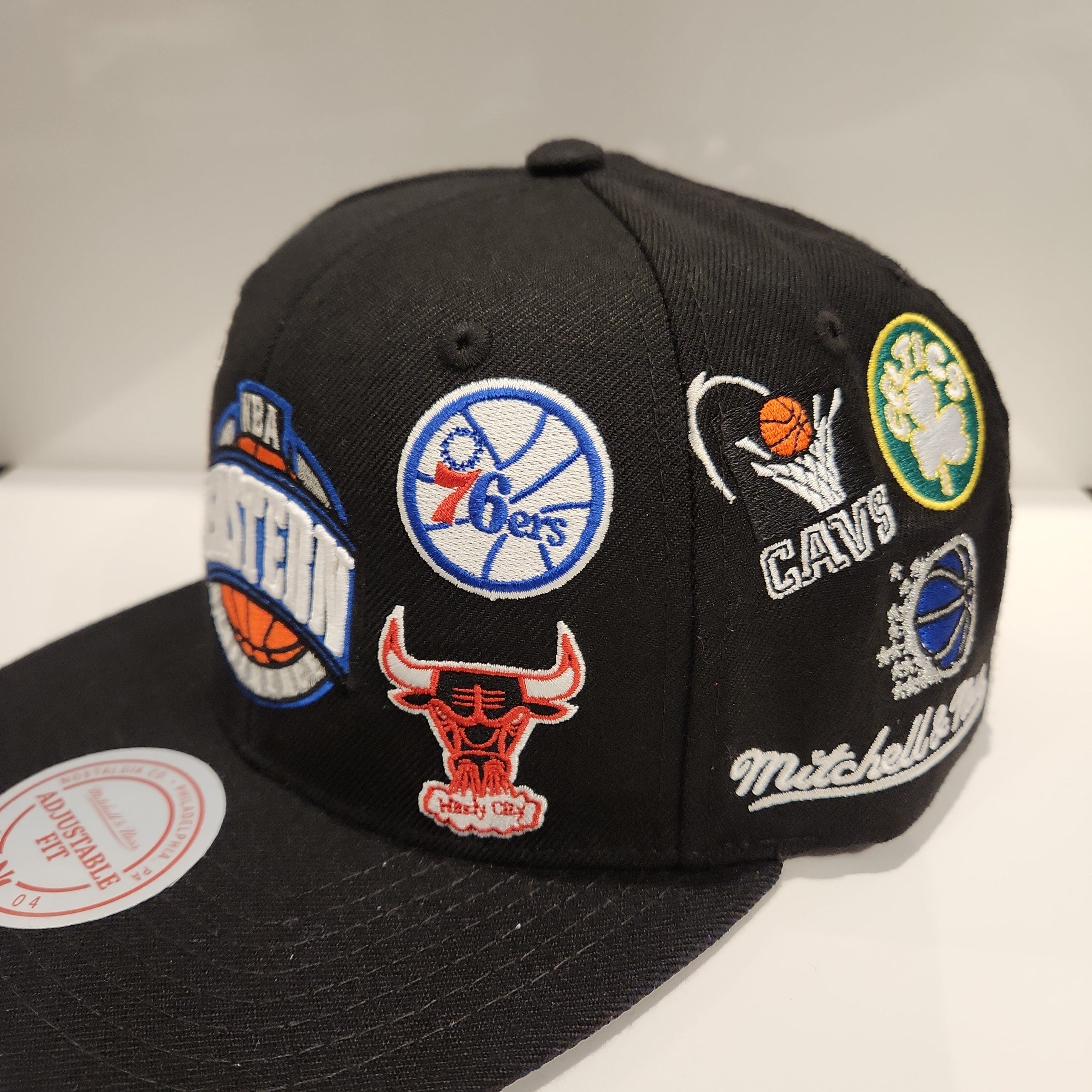 NBA Mitchell & Ness Men's Black Eastern Conference Snapback