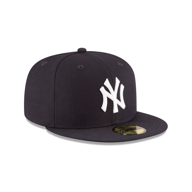 New York Yankees MLB New Era Men's Navy 59Fifty 2000 Subway Series Fitted Hat