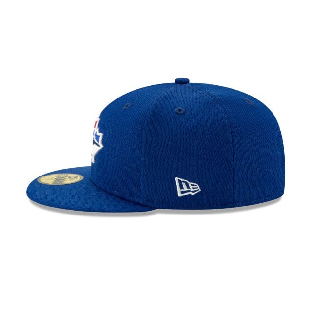 Toronto Blue Jays MLB New Era Men's Royal Blue 59Fifty Batting Practice Fitted Hat