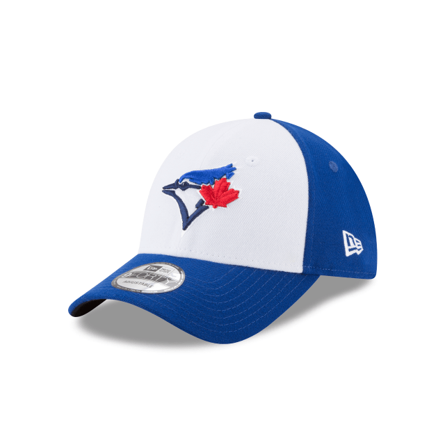 Toronto Blue Jays MLB New Era Men's White/Royal Blue 9Forty The League Alternate Adjustable Hat