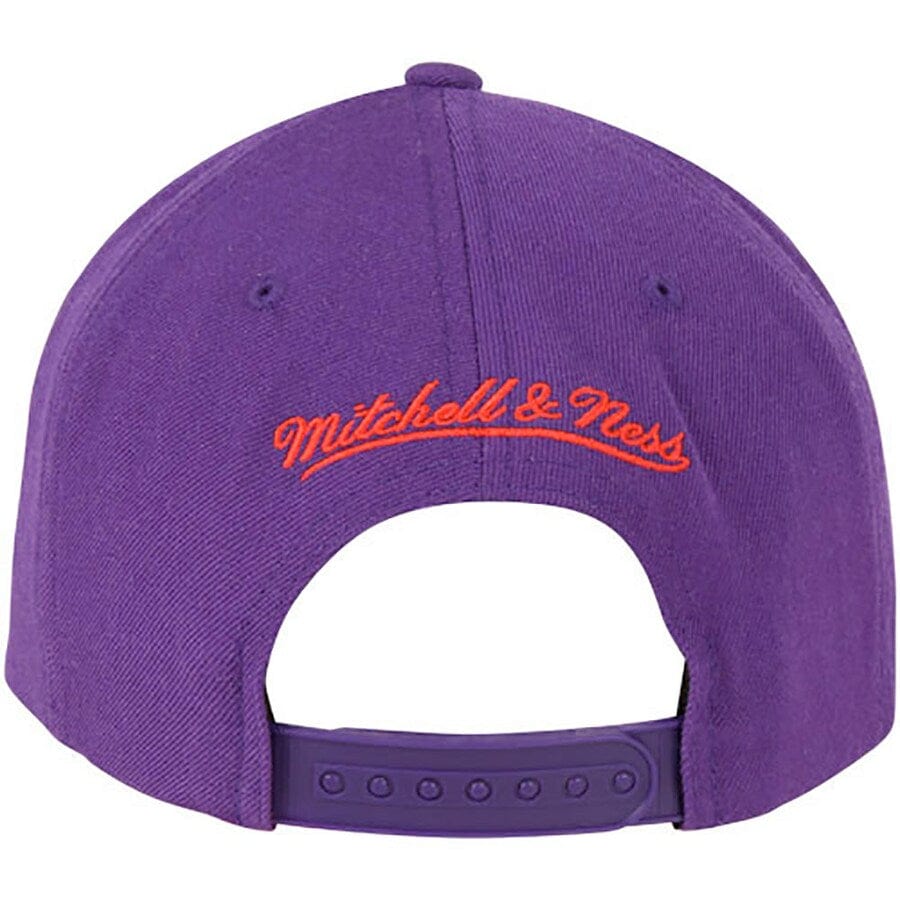 Toronto Raptors NBA Mitchell & Ness Men's Purple Alternate Logo Snapback