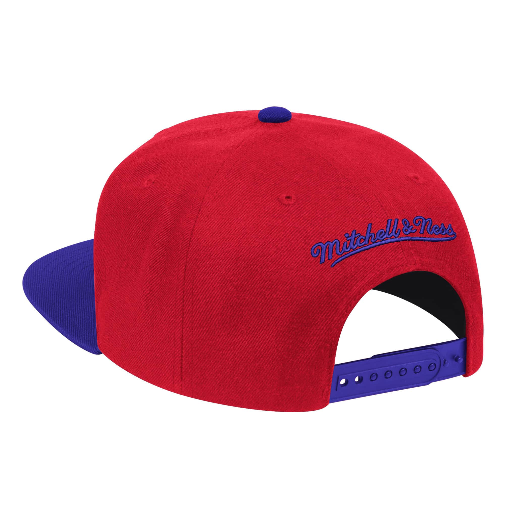 Toronto Raptors NBA Mitchell & Ness Men's Red Wool Two Tone Snapback