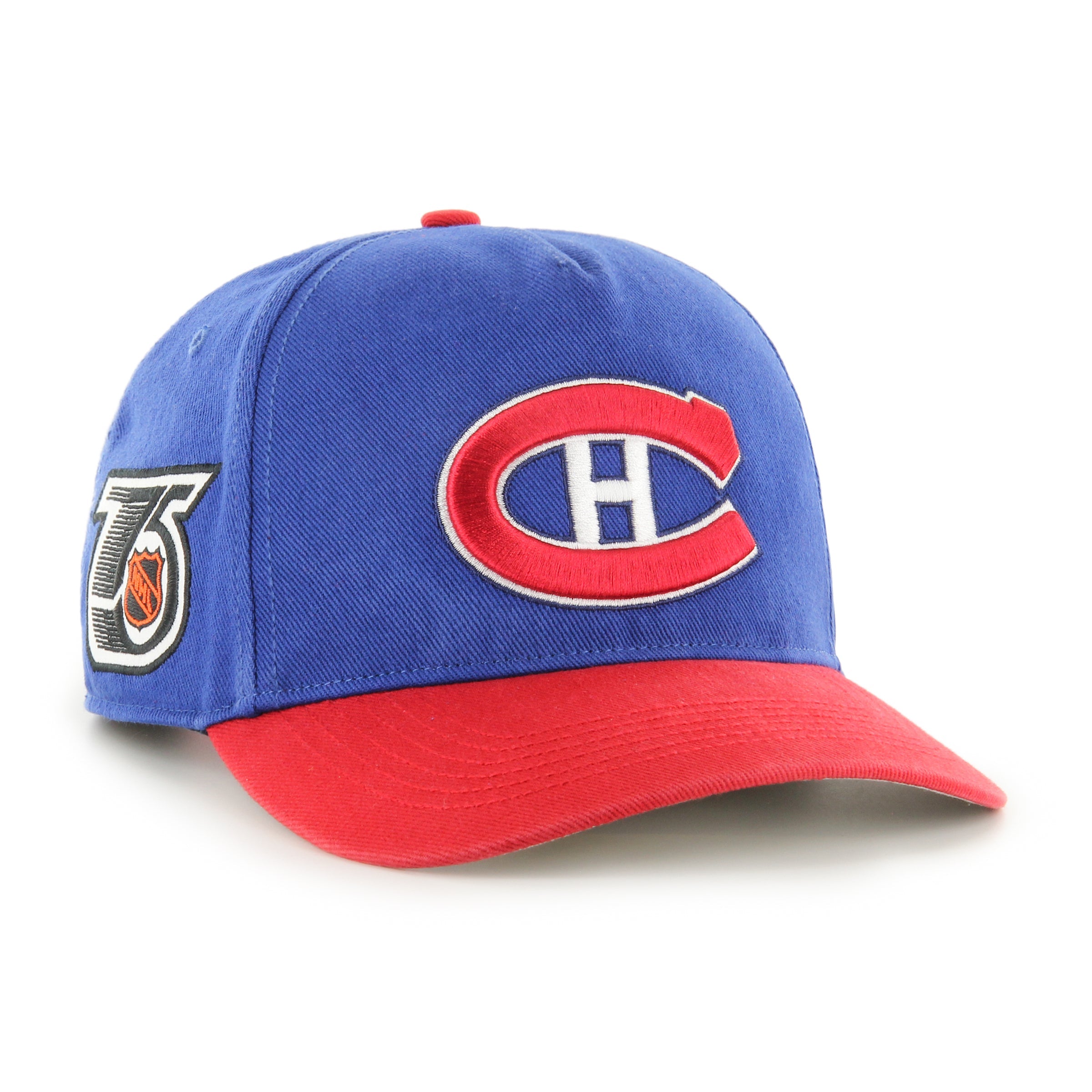 Montreal Canadiens NHL 47 Brand Men's Navy  Retro Freeze Hitch Adjustable Hat